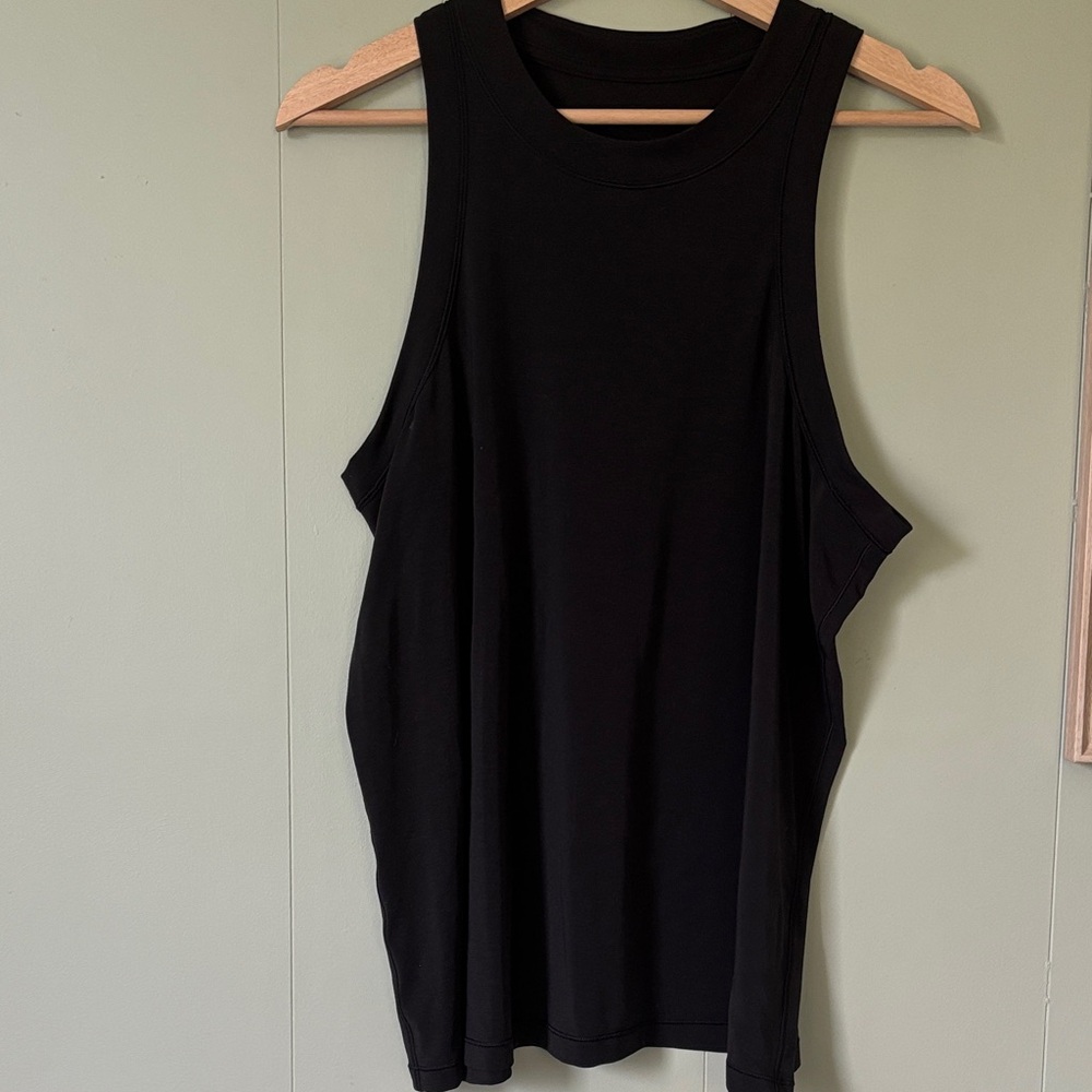 Lululemon Black jersey training tank top - Picture 2 of 9